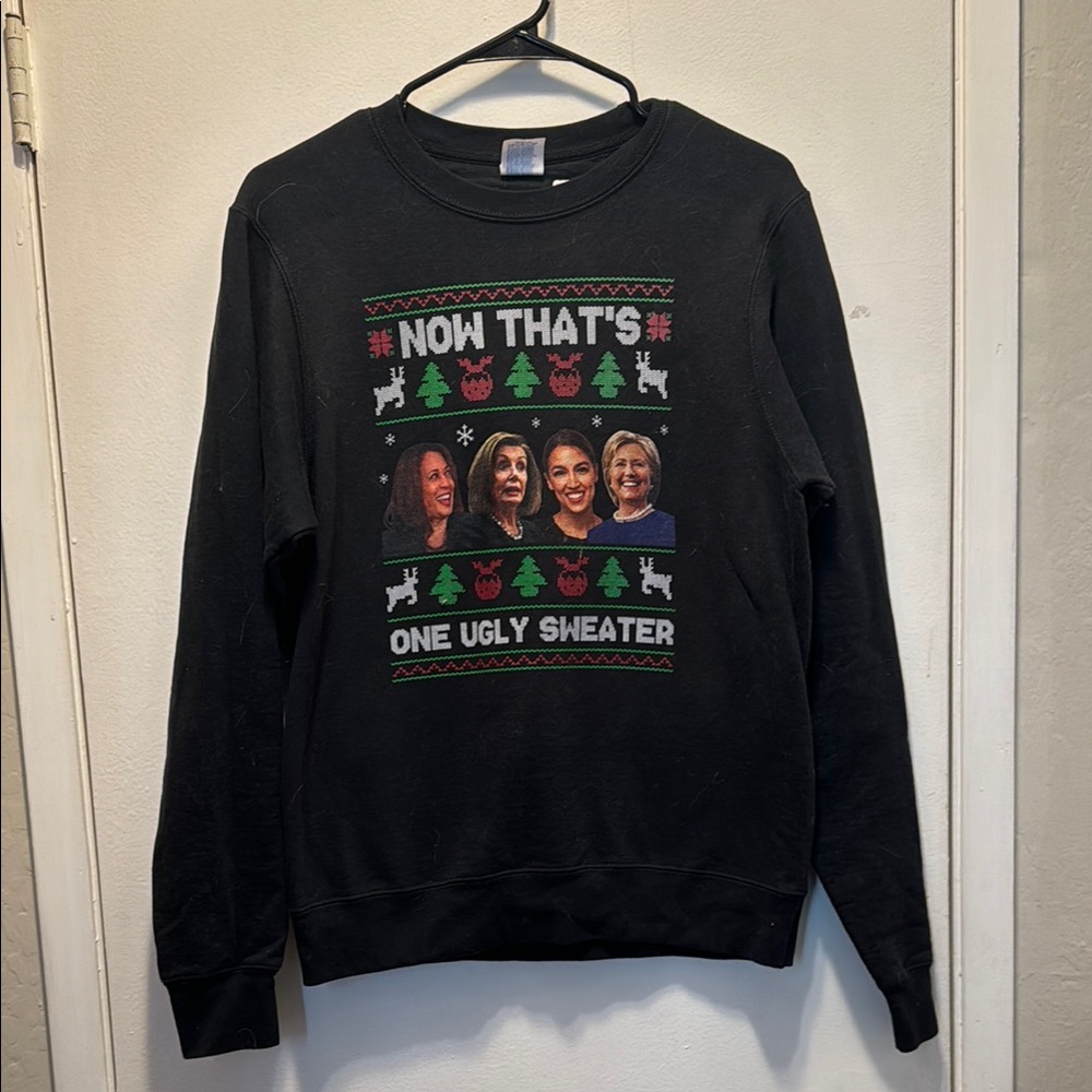 Black Political Ugly Christmas Sweater